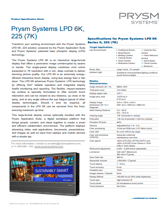 Prysm-LPD-6K-225-6K-Spec-Sheet
