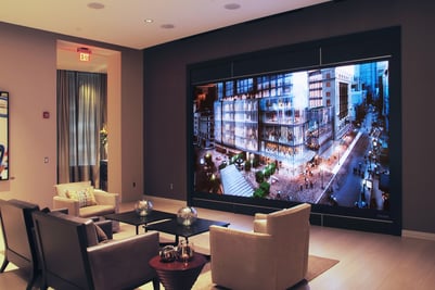 Millennium Tower Boston, Sales Center