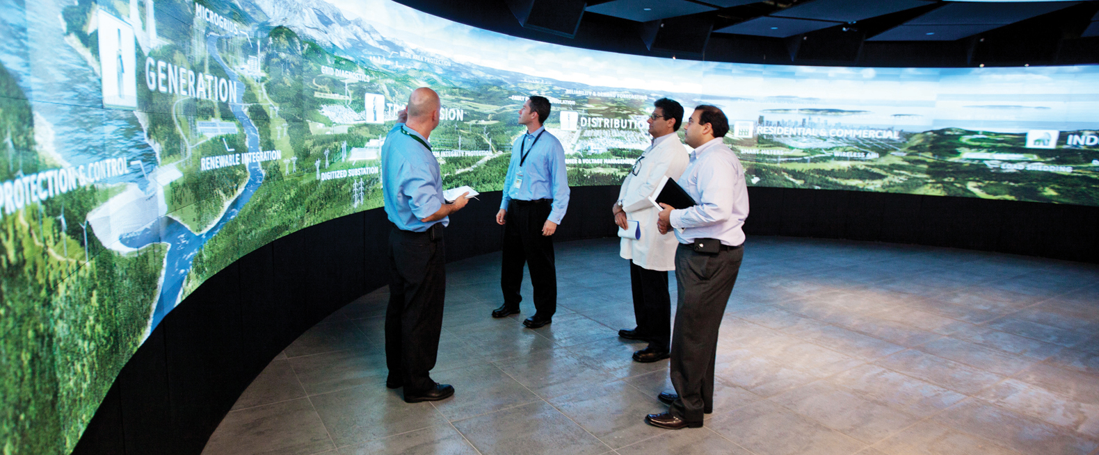Prysm Video Wall at GE Customer Experience Center